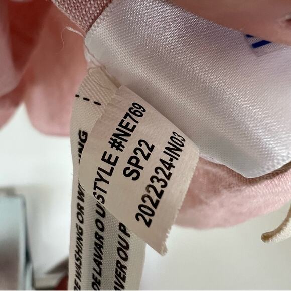 Madewell Linen-Blend Lorelei Mini Dress in Dusty Blush Pink - Picture 10 of 11